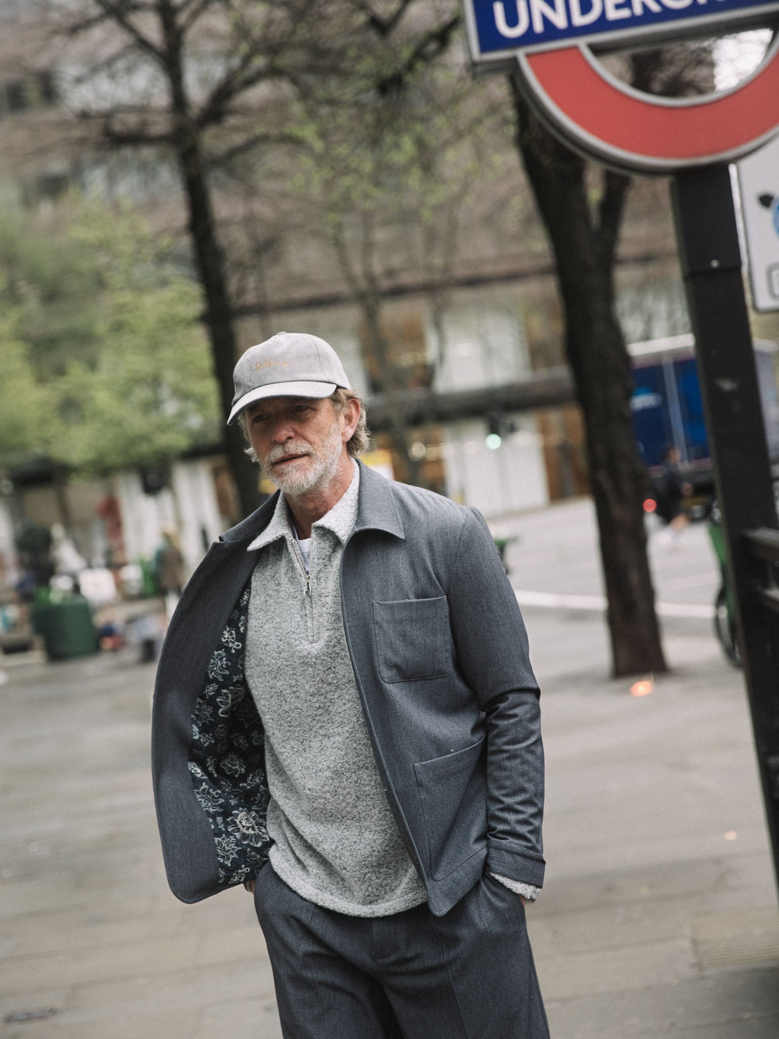 Modelshot / Grey Melange / Detail